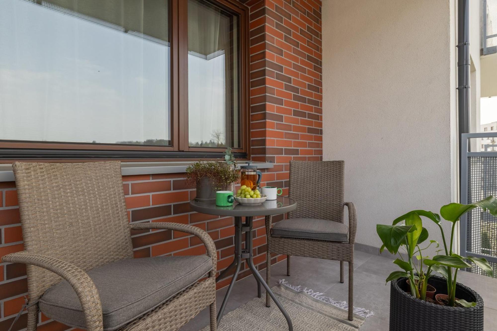 Ts Gold New Town Apartment & Free Private Parking Stettin Exterior foto