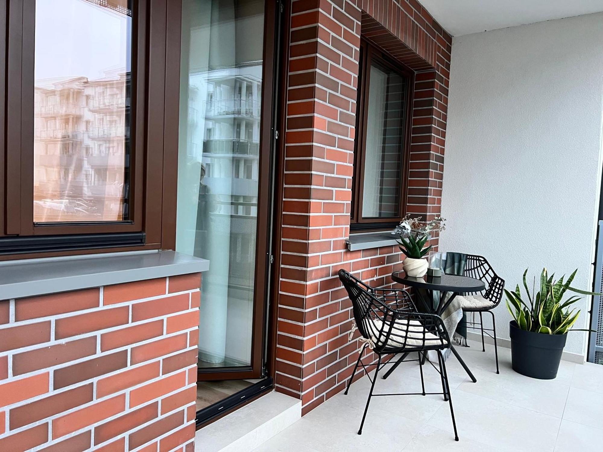 Ts Gold New Town Apartment & Free Private Parking Stettin Exterior foto